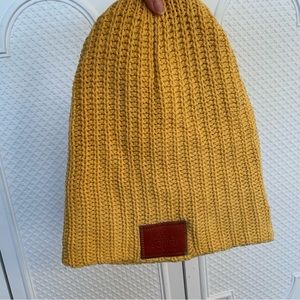 Love your melon | Mustard Yellow Beanie Hat